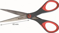 Schaar Scotch 18cm precision rood blister-2