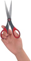 Schaar Scotch 18cm precision rood blister-2