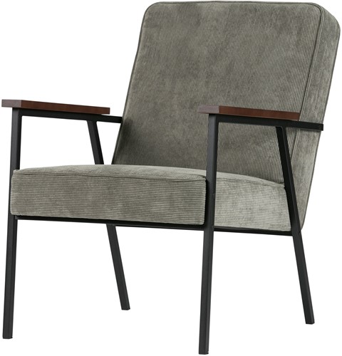 Sally Fauteuil Vergrijsd Groen