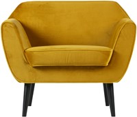 Rocco Fauteuil Fluweel Oker-2
