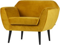 Rocco Fauteuil Fluweel Oker