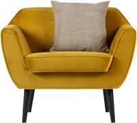 Rocco Fauteuil Fluweel Oker-3