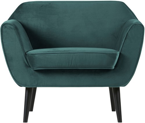 Rocco Fauteuil Fluweel Teal-2
