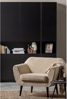 Finca Opbergkast 40Cm Grenen Diepzwart [Fsc]-2