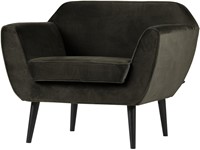 Rocco Fauteuil Fluweel Warm Groen