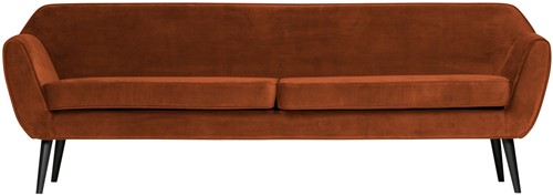 Rocco Xl Sofa 230 Cm Fluweel Roest-2