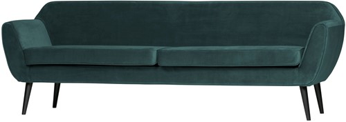 Rocco Xl Sofa 230 Cm Fluweel Teal
