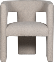 Tiwa Fauteuil Boucle Beige-3