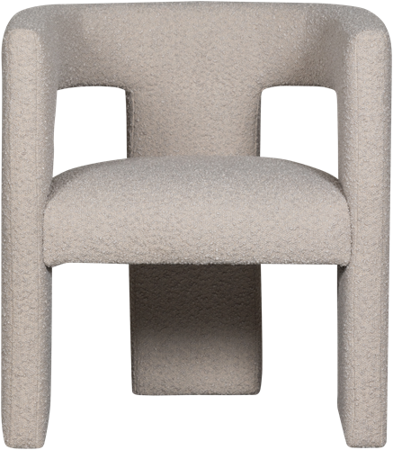 Tiwa Fauteuil Boucle Beige-3