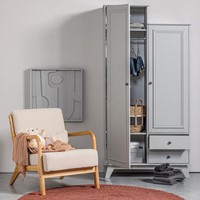 Mark Fauteuil Geweven Stof Naturel-2