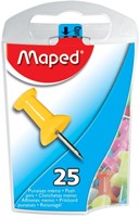 Maped prikbordspelden, ophangdoosje met 25 stuks