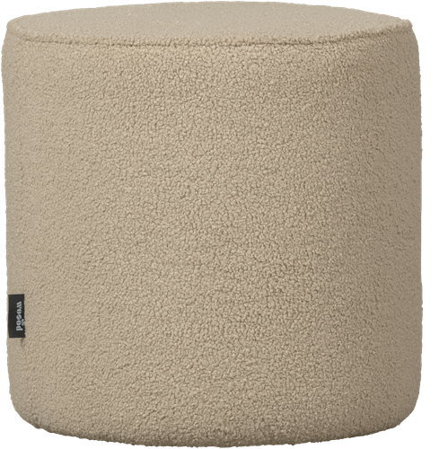 Sara Poef Hoog Teddy Sand 46Xo46