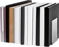 MAUL boekensteun acryl 10X10x13cm set 2 helder transparant-3