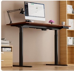 Zit-sta bureau onderstel, zwart-2