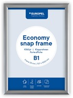 Europel clicklijst Economy, lijst 25 mm, ft B1, zilver