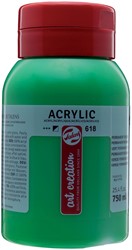 Talens Art Creation acrylverf flacon van 750 ml, licht permanentgroen