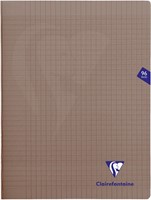 Clairefontaine schrift Mimesys voor ft A4+, 96 bladzijden, kaft in PP, seyès, grijs