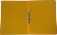 Bronyl Nature ringmap, voor ft A4, uit PP, 2 ringen van 16 mm, mosterdgeel-2