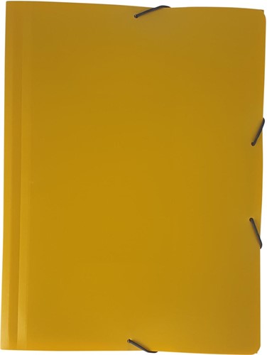 Bronyl elastomap Nature ft A3, uit PP, mosterdgeel