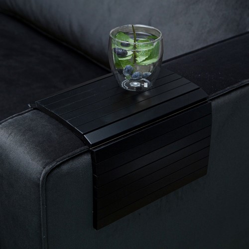 Armleuning Flexibel Dienblad Zwart - M-2