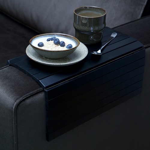 Armleuning Xl Flexibel Dienblad Zwart - Xl
