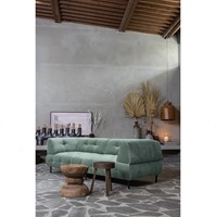 Lloyd 4-Zits Bank Gewassen Fluweel Waterplant-2