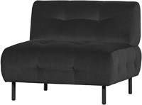 Lloyd Fauteuil Gewassen Fluweel Cast Iron