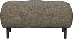 Lloyd Hocker Grof Geweven Donkerbruin Melange