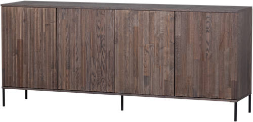 New Gravure Dressoir 200 Cm Essen Fineer Espresso [Fsc]