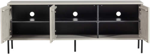 New Gravure Tv Meubel 150 Cm Grenen Dust [Fsc]-3