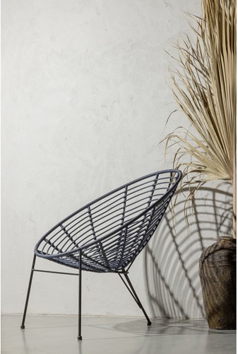 Jane Loungestoel Tuin Inkt-2