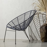 Jane Loungestoel Tuin Inkt-3