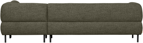 Lloyd Hoekbank Rechts Grof Geweven Groen Melange-3