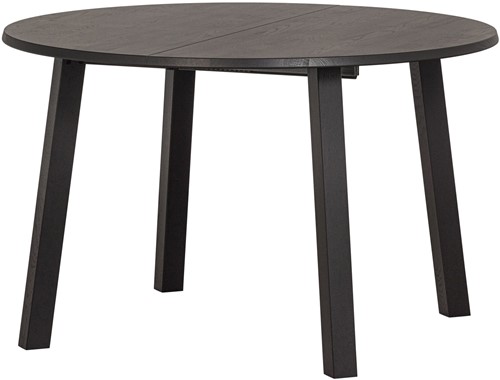 Lange Jan Uitschuifbare Eettafel Rond Eiken Blacknight [Fsc]