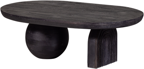 Steppe Salontafel Mango Hout Zwart