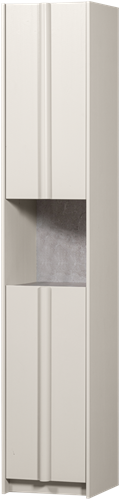 Basu Smalle Kast 40Cm Grenen Dust Incl Concrete Decor [Fsc]