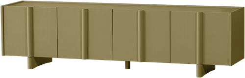 Basu Tv Meubel 200Cm Grenen Moss [Fsc]