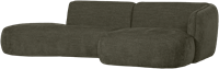 Polly Chaise Longue Rechts Warm Groen-3