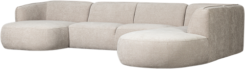 Polly Bank U-Vorm Rechts Zand