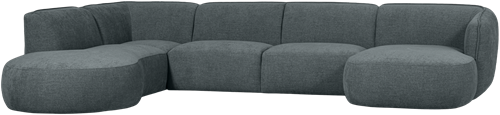 Polly Bank U-Vorm Links Blauw/Groen