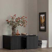 New Gravure Kistbank Grenen Zwart [Fsc]-2