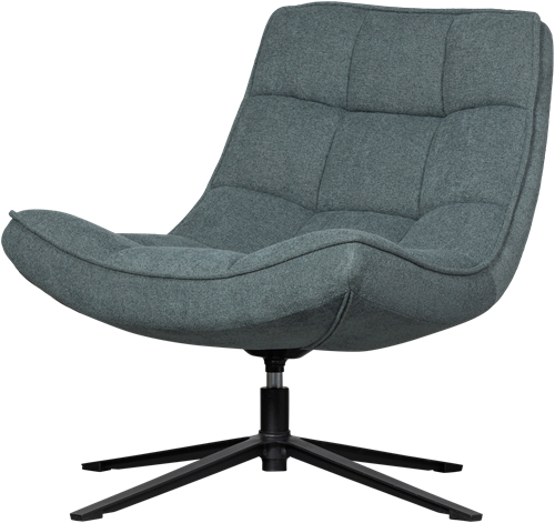 Maudi Draaifauteuil Blue Stone