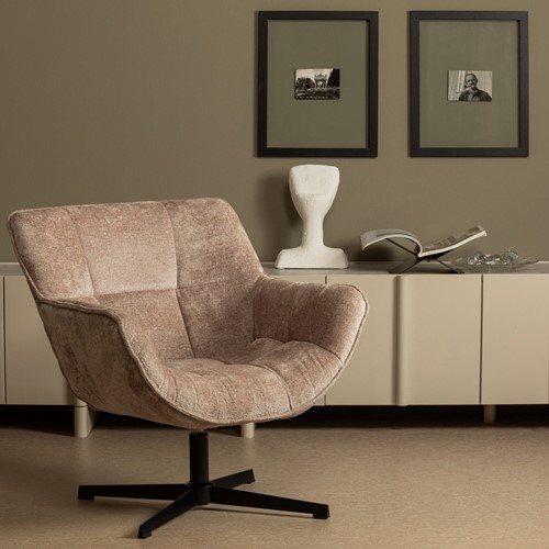Wibo Draaifauteuil Taupe-2