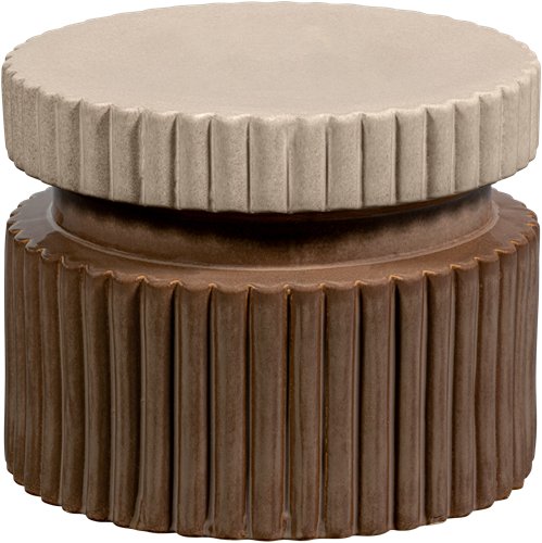 Geer Decoratieve Bijzettafel Keramiek Tan 38Xo48Cm