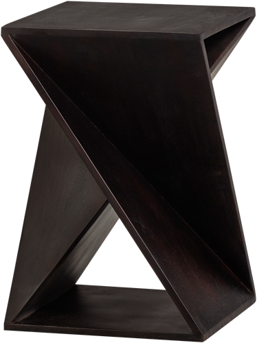 Ikem Bijzettafel Acacia Donkerbruin