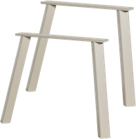 Set V 2 - Haarlem 4-Standen Poot Eiken Dakargrau [Fsc]