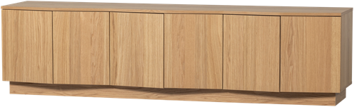 Zuma Tv Meubel 200Cm Eiken Transparant [Fsc]