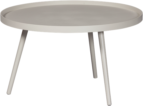 Mesa Bijzettafel Xl Hout Zand 39Xo78