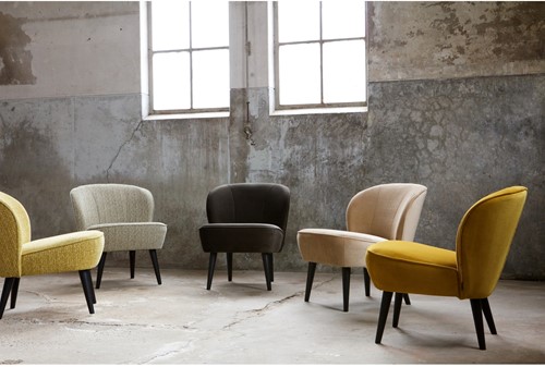 Sara Fauteuil Fluweel Warm Groen-3