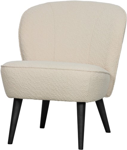 Sara Fauteuil Boucle Creme